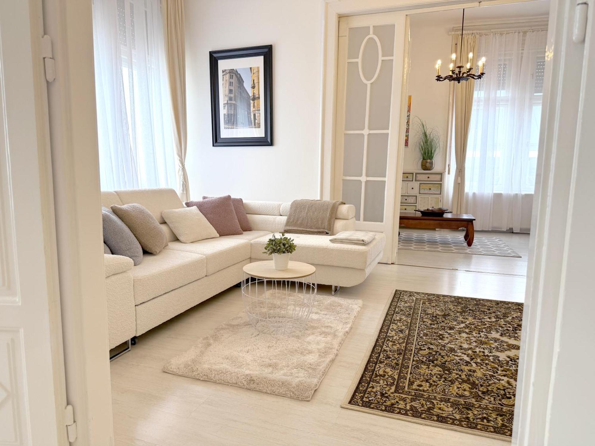 Elegant 125M2 Apartment In Center Of Будапеща Екстериор снимка